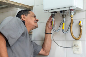 Limpeza de aquecedores a gás