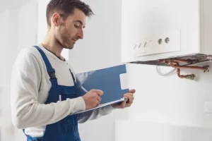 Manutenção de aquecedores a gás