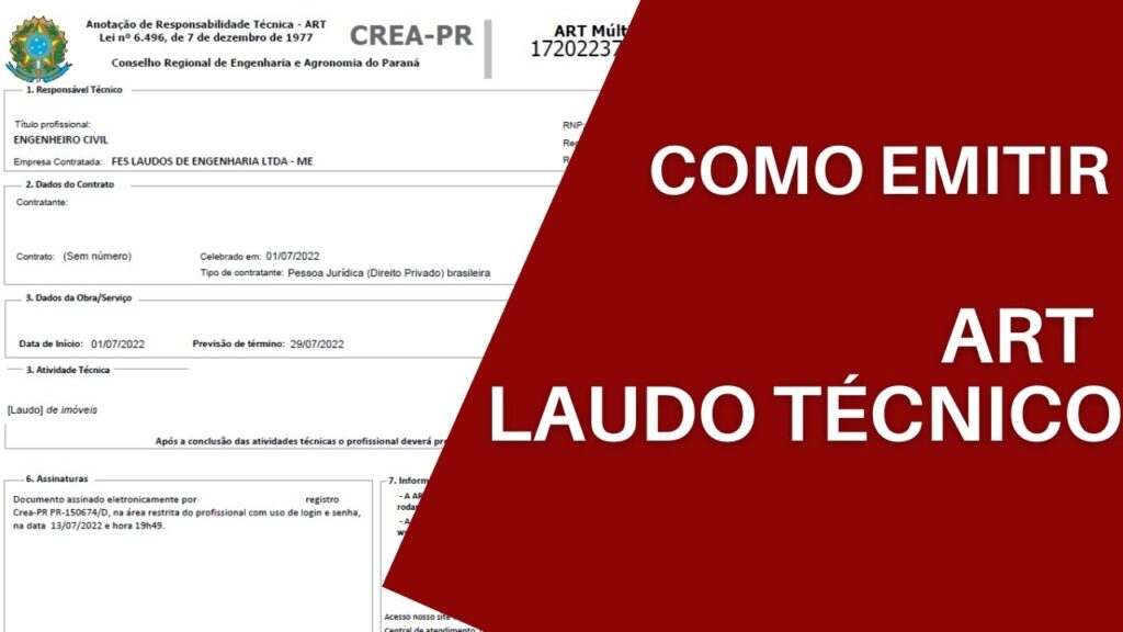 Laudo ART para Reformas Residenciais e Comerciais